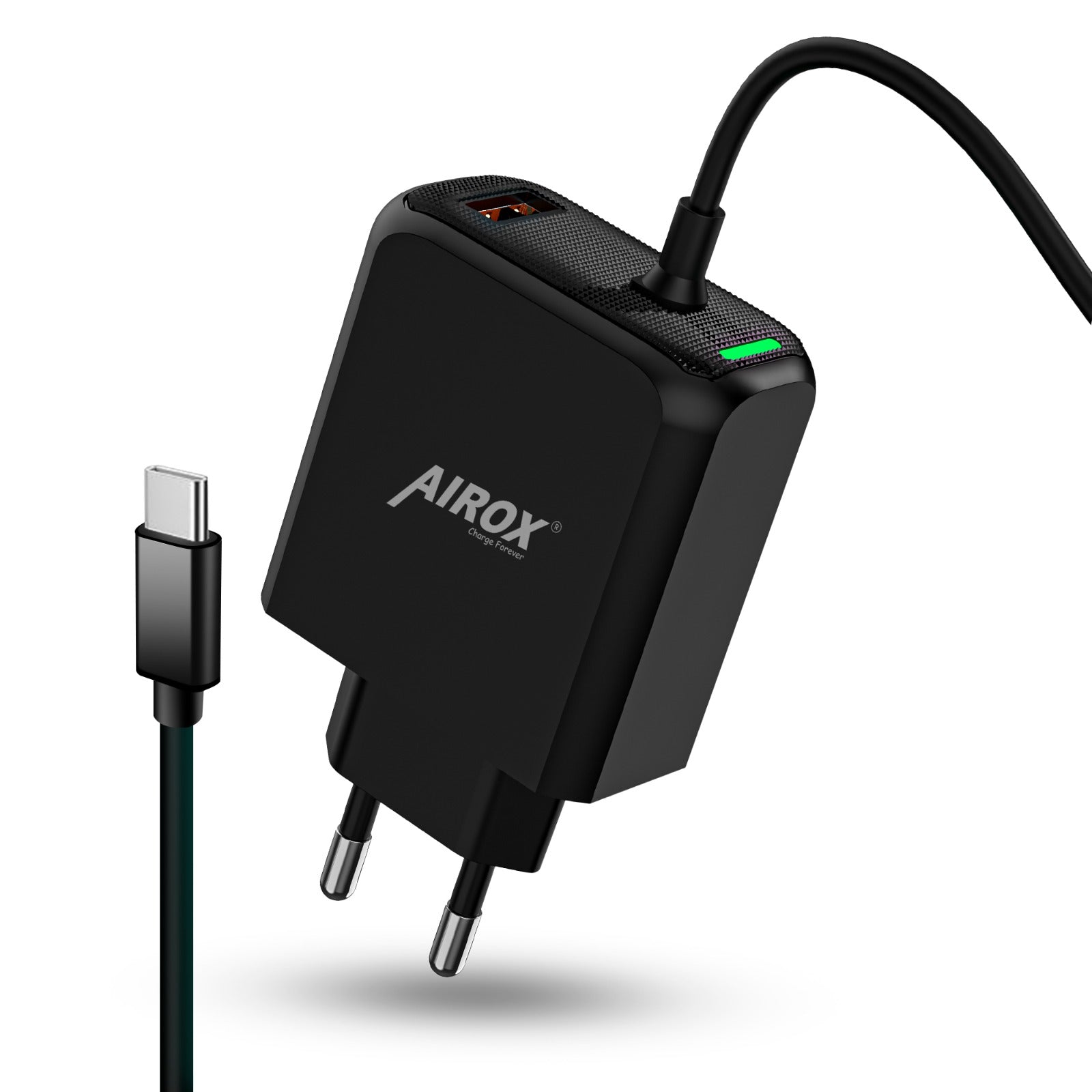 CH37 25W Fast Charger with V8 or Type-C Cable Airox.pk